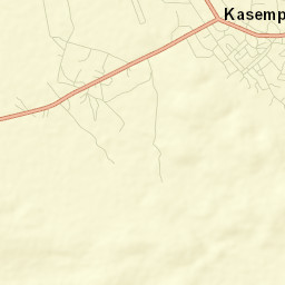 Kasempa Street Map