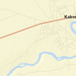 Kabompo Street Map