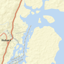 Ituberá Street Map