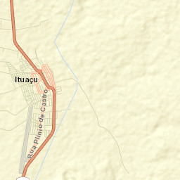 Ituaçu Street Map