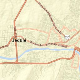 Jequié Street Map
