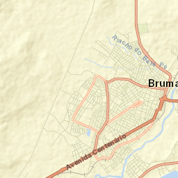 Brumado Street Map