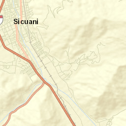 Sicuani Street Map