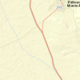 Palmas de Monte Alto Street Map
