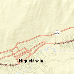 Niquelândia Street Map
