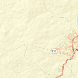 Crixás Street Map