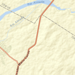 Itajuípe Street Map