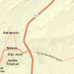 Nobres Street Map