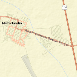 Mozarlândia Street Map