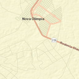Nova Olímpia Street Map