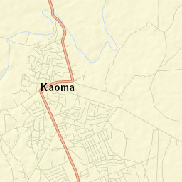 Kaoma Street Map