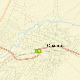 Cuamba Street Map