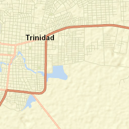 Trinidad Street Map