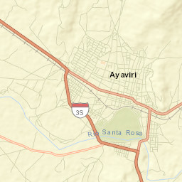 Ayaviri Street Map