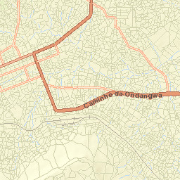 Lubango Street Map