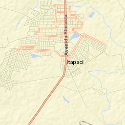 Itapaci Street Map