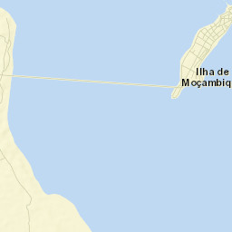 Ilha de Moçambique Street Map