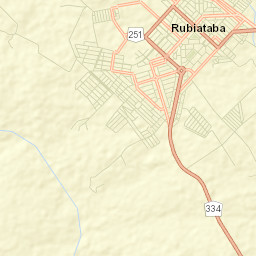 Rubiataba Street Map
