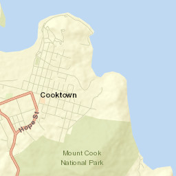 Cooktown Street Map