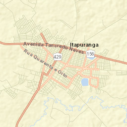 Itapuranga Street Map