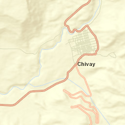 Chivay Street Map