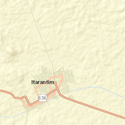 Itarantim Street Map