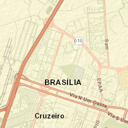 Brasília Street Map