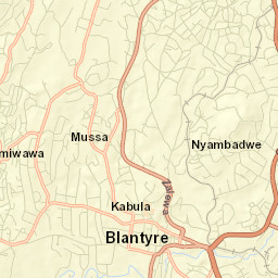 Blantyre Street Map