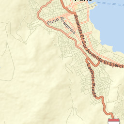 Puno Street Map