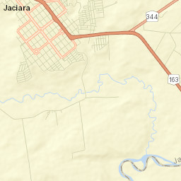 Jaciara Street Map