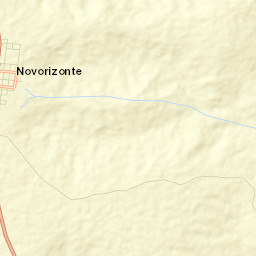 Novorizonte Street Map