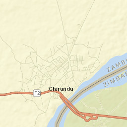 Chirundu Street Map