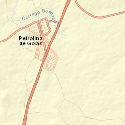 Petrolina de Goiás Street Map