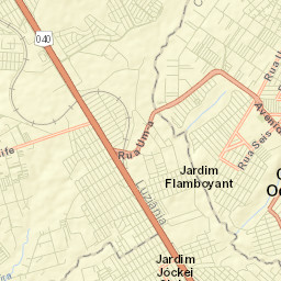 Valparaíso de Goiás Street Map