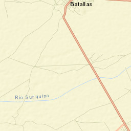 Batallas Street Map