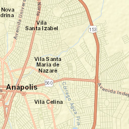 Anápolis Street Map