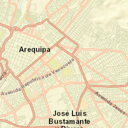 Arequipa Street Map