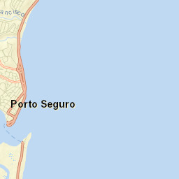 Porto Seguro Street Map