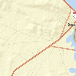 Desaguadero Street Map