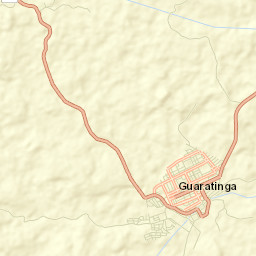 Guaratinga Street Map