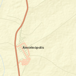 Amorinópolis Street Map