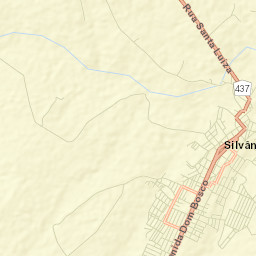 Silvânia Street Map