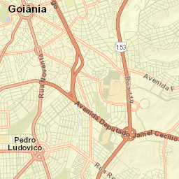 Goiânia Street Map