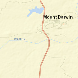 Mount Darwin Street Map