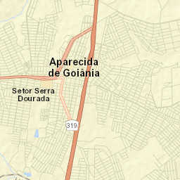 Aparecida de Goiânia Street Map