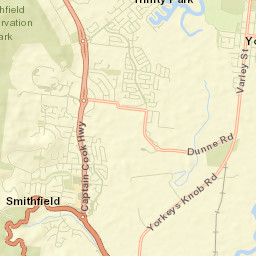 Trinity Park Street Map