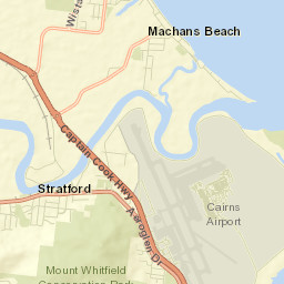 Machans Beach Street Map
