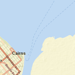 Cairns City Street Map
