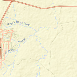 Caiapônia Street Map