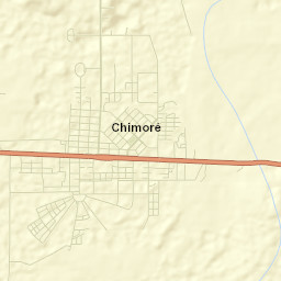 Chimoré Street Map